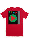 Play (Red) T Shirt